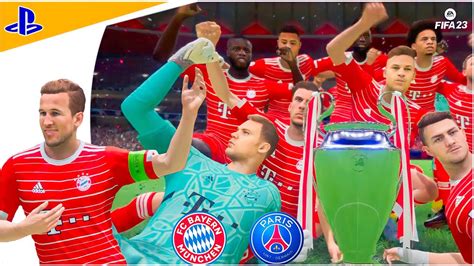 Fifa 23 Bayern Vs Psg Uefa Champions League Final 4k Gameplay Youtube