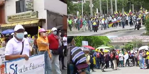 Así Avanzan Las Movilizaciones En Medellín En El Día De Paro Canal 1