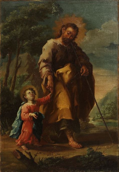 Archivo San José y el niño Jesús de José Luzán Museo de Zaragoza