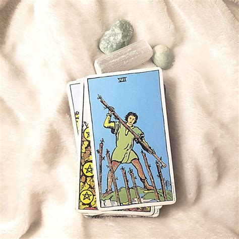 The Seven Of Wands Tarot Card Guide For Beginners