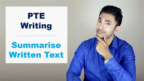 PTE Writing Summarise Written Text 10 Tips Genesis Learning YouTube