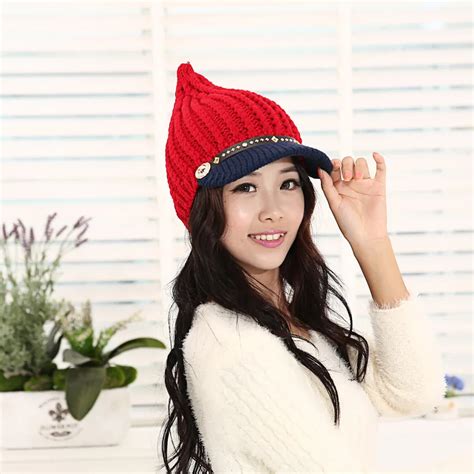 Winter Hat Female Caps Knitted Hat Knitted Women S Autumn And Winter