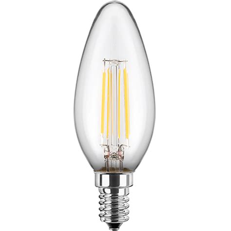 Led Filament Lampe Kerzenform E W Lm Warmwei Hwh Electronic