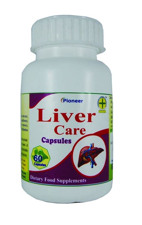 Pioneer Liver Care Capsule Grade Standard Food Grade Packaging Type