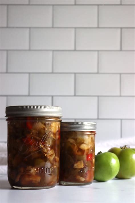 Green Tomato Piccalilli New England Style Creative Canning