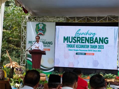 Sejuk Pemkab Magetan Launching Musrenbang Kecamatan Tahun 2023 Di