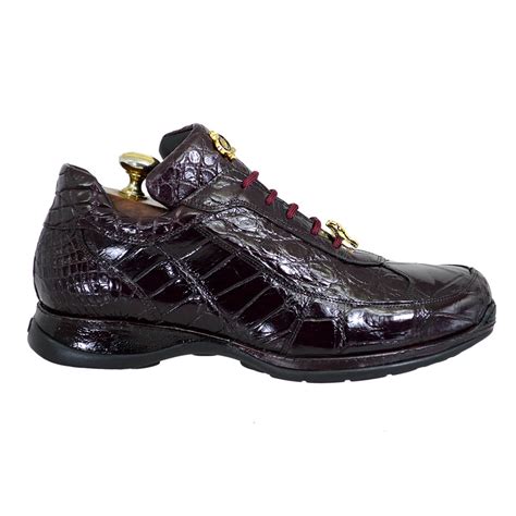 Mauri Alligator Sneakers Cellini Uomo