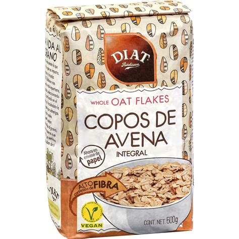 Copos De Avena Integral Bolsa G Diat Radisson Supermercado El