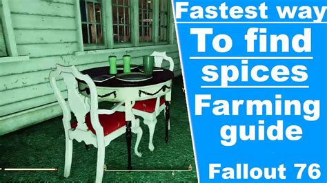 Fallout 76 How To Get Pepper Salt And Spices Fast And Easy Farming Guide Youtube