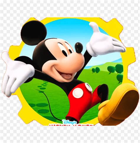 Mickey Mouse Clubhouse Clipart Club House Mickey Mouse Logo PNG