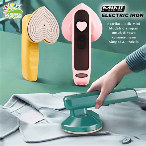 Setrika Uap Kecil Cepat Panas Setrika Travel Mini Portable Steam Iron