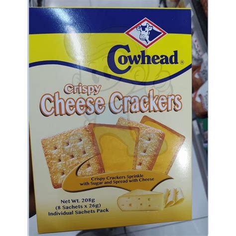 Cowhead Crispy Cheese Crackers X G Food Drinks Packaged