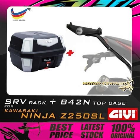 Set Kombo Kotak Box Givi Antarctica B N Top Case Givi Kawasaki Ninja