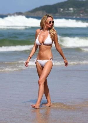 Rhian Sugden In White Bikini 14 GotCeleb