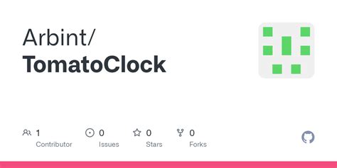 GitHub - Arbint/TomatoClock