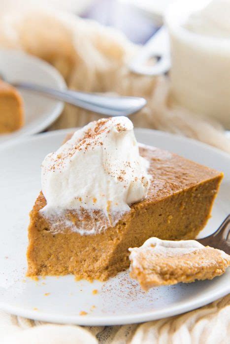 The BEST Crustless Pumpkin Pie The Flavor Bender