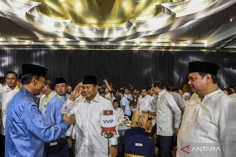 Prabowo Gibran Hadiri Buka Puasa Bersama TKN ANTARA News