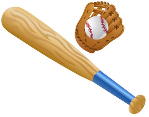 Baseball Bat And Ball Clip Art