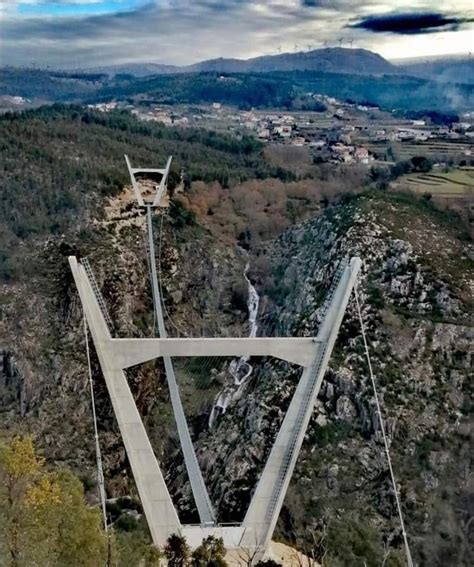 Maior Ponte Pedonal Suspensa Do Mundo J Aberta Em Arouca Abcd Real