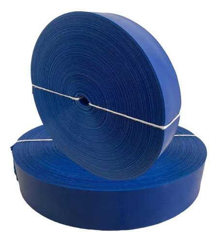 Cinta Rompevientos Plastica Malla Ciclonica Rollo De M Color Azul