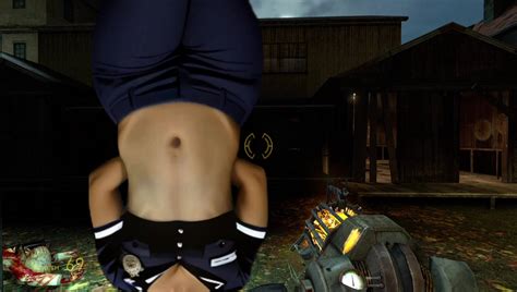 Sexy Female Cop Bellybutton Plagas By Endofevil On Deviantart