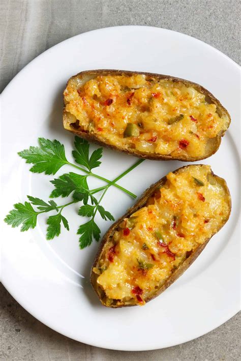 Twice-Baked Cheese Potatoes - Louisiana Woman Blog