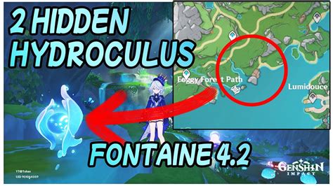 2 Hidden Hydroculus Teleport Waypoint Foggy Forest Path Fontaine