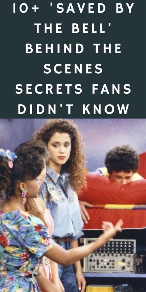 10 Saved By The Bell Behind The Scenes Secrets Fans Didn T Know Artofit