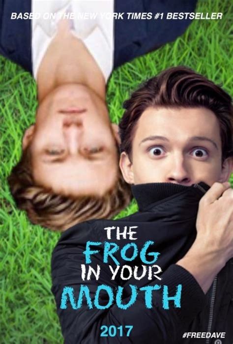 The Frog In Your Mouth | The Frog In Tom Holland's Mouth | Know Your Meme