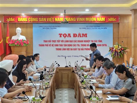 Tạo hệ sinh thái để doanh nghiệp ngành da giày tận dụng hiệu quả các FTA