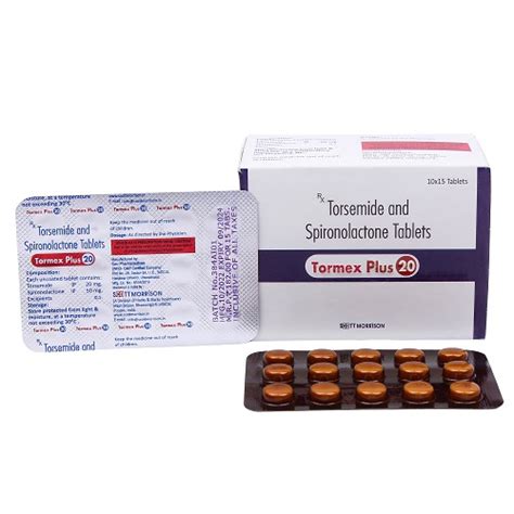 Torsemide Mg Spironolactone Mg Tablet Manufacturer Supplier