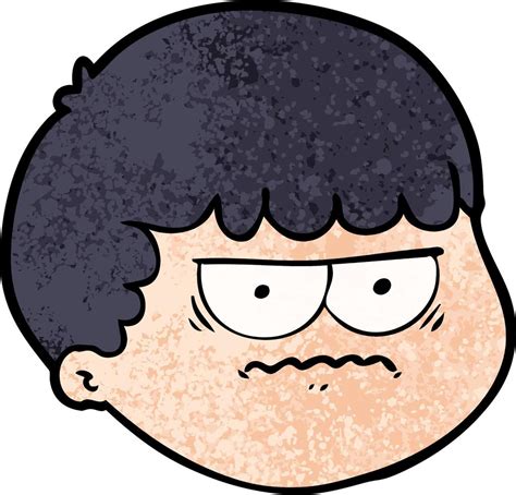 cartoon male face 12121756 Vector Art at Vecteezy