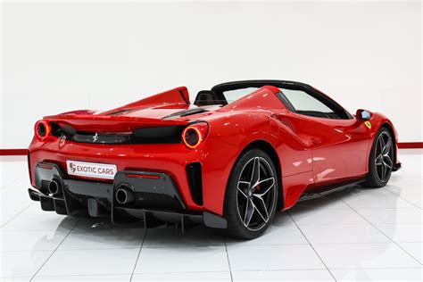 For Sale New 2020 Ferrari 488 Pista 488 PISTA Spider Red For Super Rich