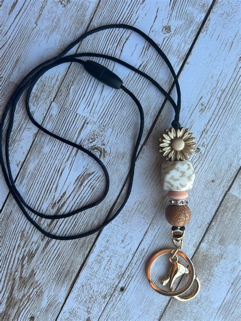 Boho Lanyard Boho Lanyard Teacher Boho Gifts For Women Etsy