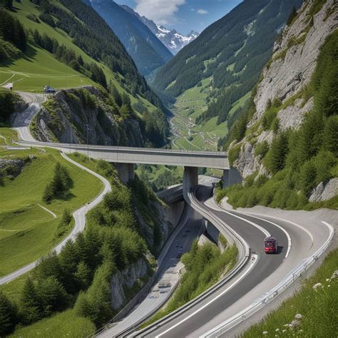 Zw Lf Kilometer Stau Vor Dem Gotthard Tunnel In S Dlicher Richtung