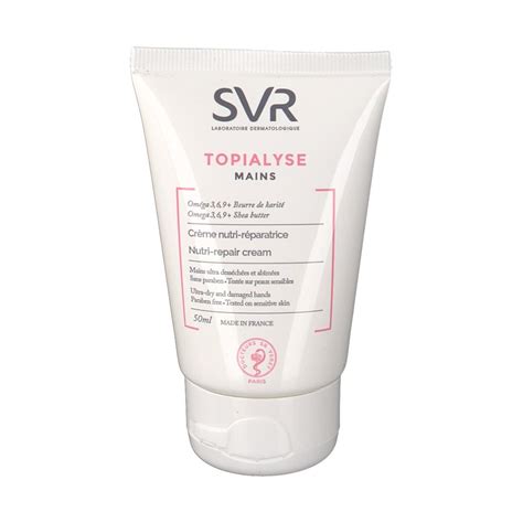 SVR Topialyse crème mains nutri réparatrice 50 ml