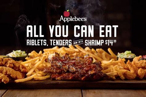 All You Can Eat Riblets And Chicken Tenders Are Back At Applebees And