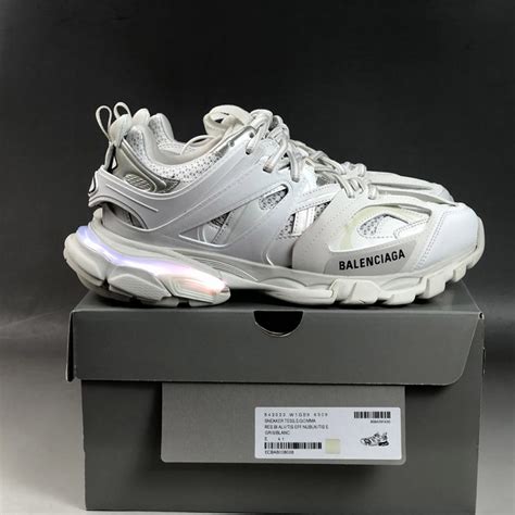 Balenciaga Led Track Trainers White 2019 Lighted Sole The Sole Line