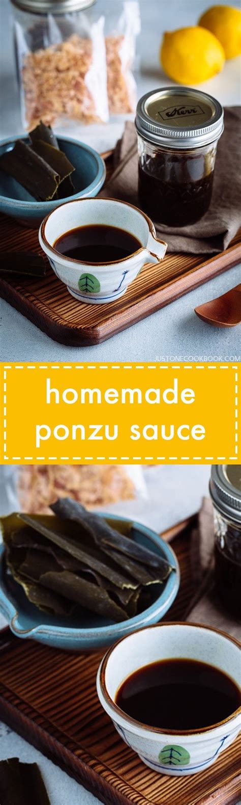 Homemade Ponzu Sauce Recipe Just One Cookbook