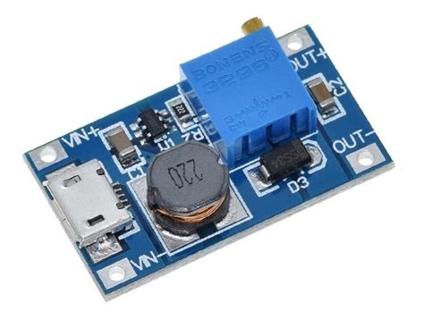 Modulo Convertidor Voltaje Step Up Mt V A Usb Arduino Jaymacl