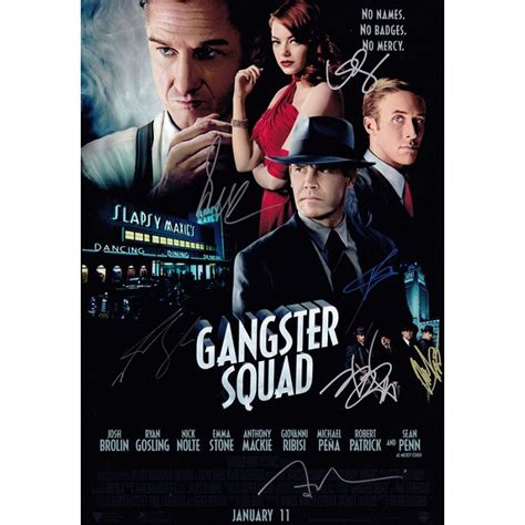 Emma Stone Gangster Squad Poster