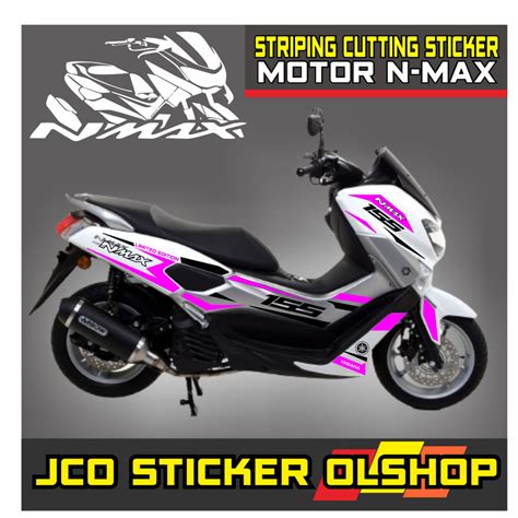 Jual Sticker Cutting Nmax Old Striping Cutting Custom Nmax Old Lis