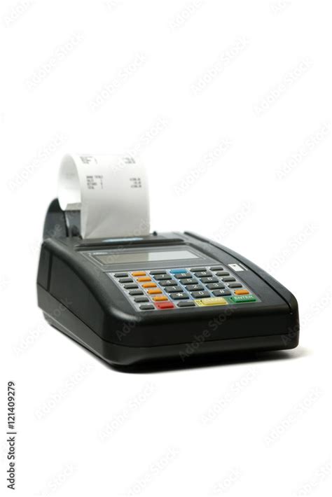 Credit card machine Stock Photo | Adobe Stock