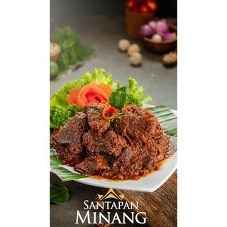 Jual Rendang Daging Sapi Asli Khas Padang Gr Halal Santapan