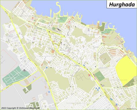 Hurghada Map | Egypt | Discover Hurghada with Detailed Maps