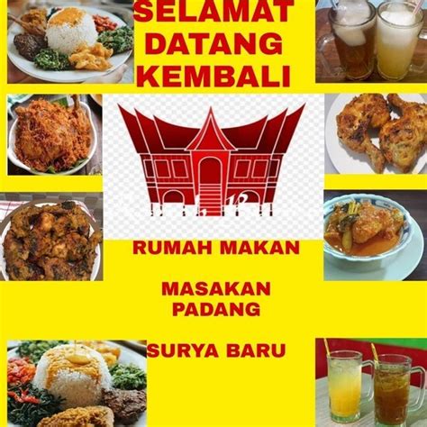 Menu At Rm Padang Surya Baru Wero