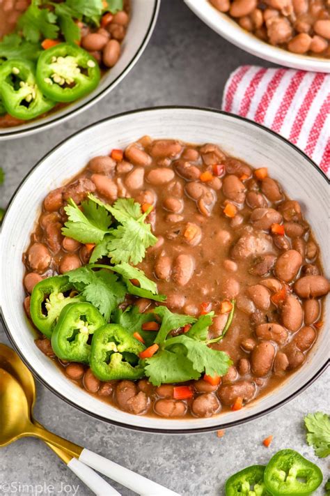 Crock Pot Pinto Beans Simple Joy