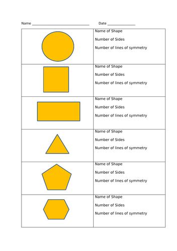 Properties Of 2d Shapes Year 2 White Rose Maths Teaching Resources