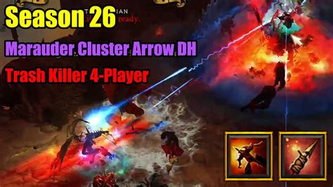 Season 26 Marauder Cluster Arrow DH Trash Killer 4 Player YouTube