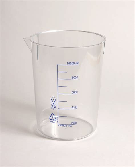 United Scientific Polymethylpentene Beaker With Printed Graduations